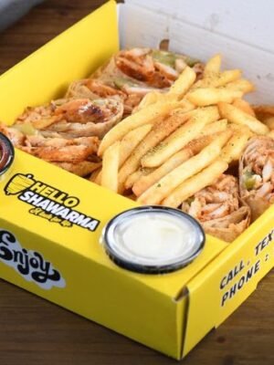 Paper bowl for french fry