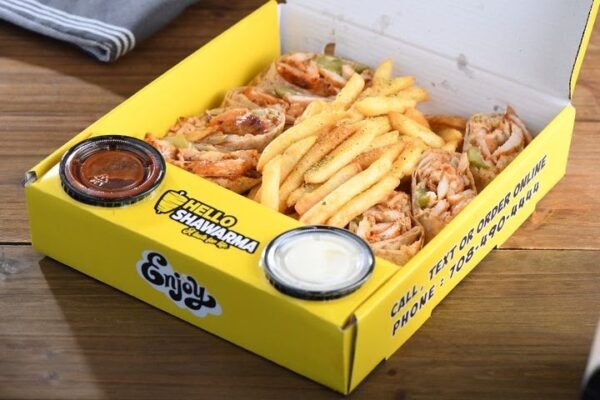 Paper bowl for french fry